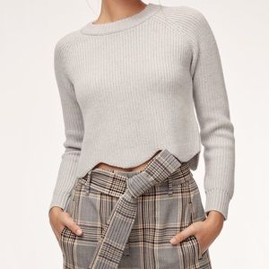 Wilfred Sardou cropped sweater